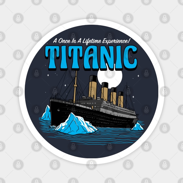 Titanic Tour Tee Magnet by harebrained